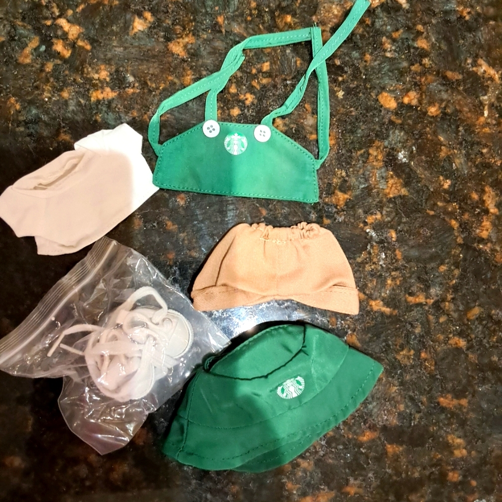 Labubu Starbucks Outfit WITH Sneakers NWT